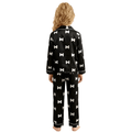 Kids Bowknot Print Pajama Set