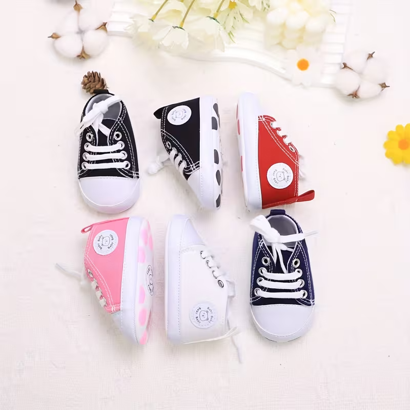 Baby Boys Lightweight Lace Up Sneakers