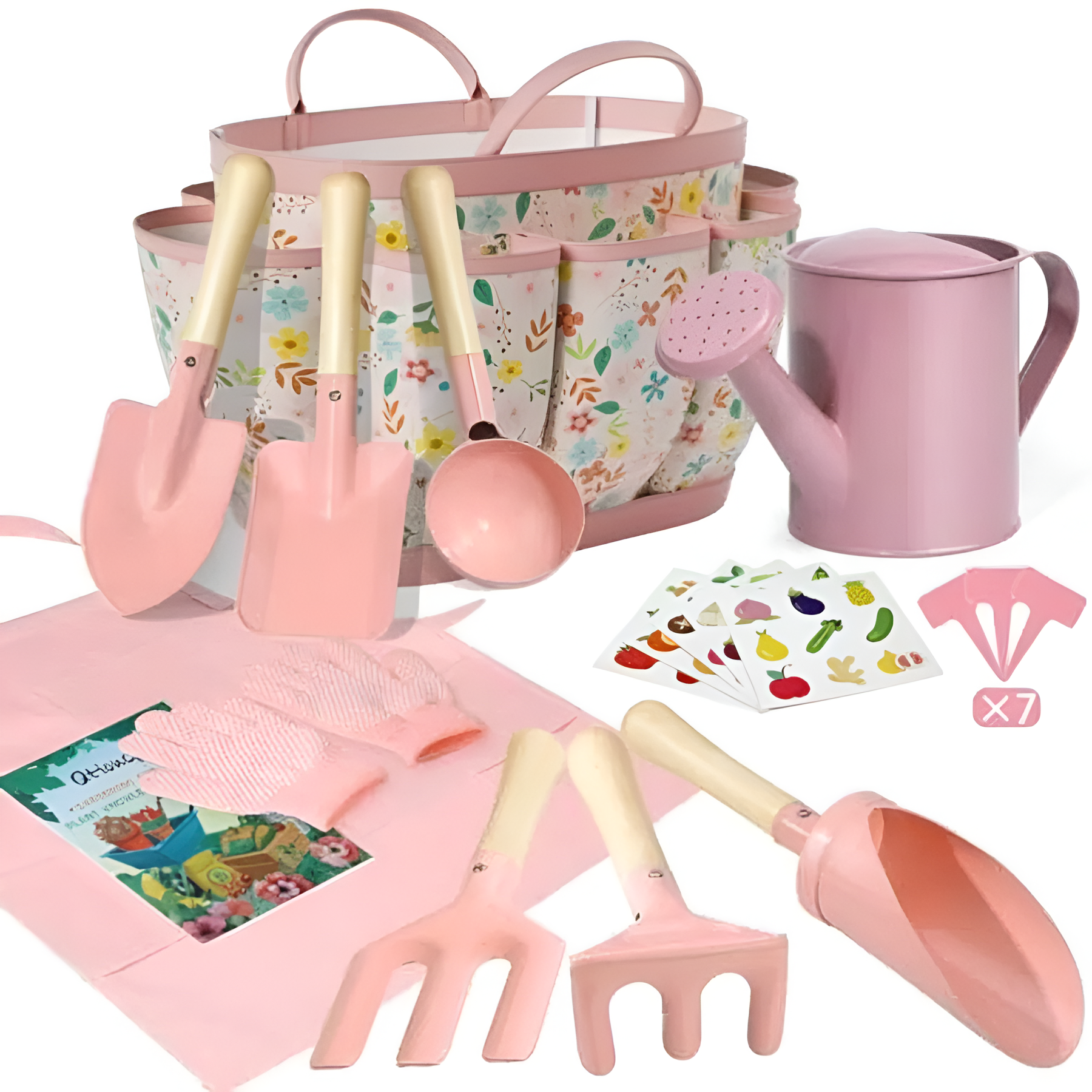Toddler Gardening Set With Tools And Carry Bag