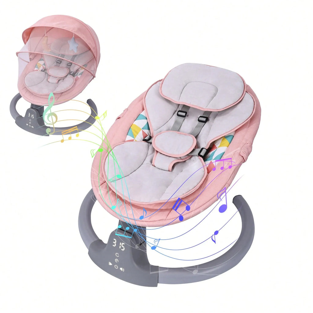 Infants Portable Electric Baby Swing Rocker