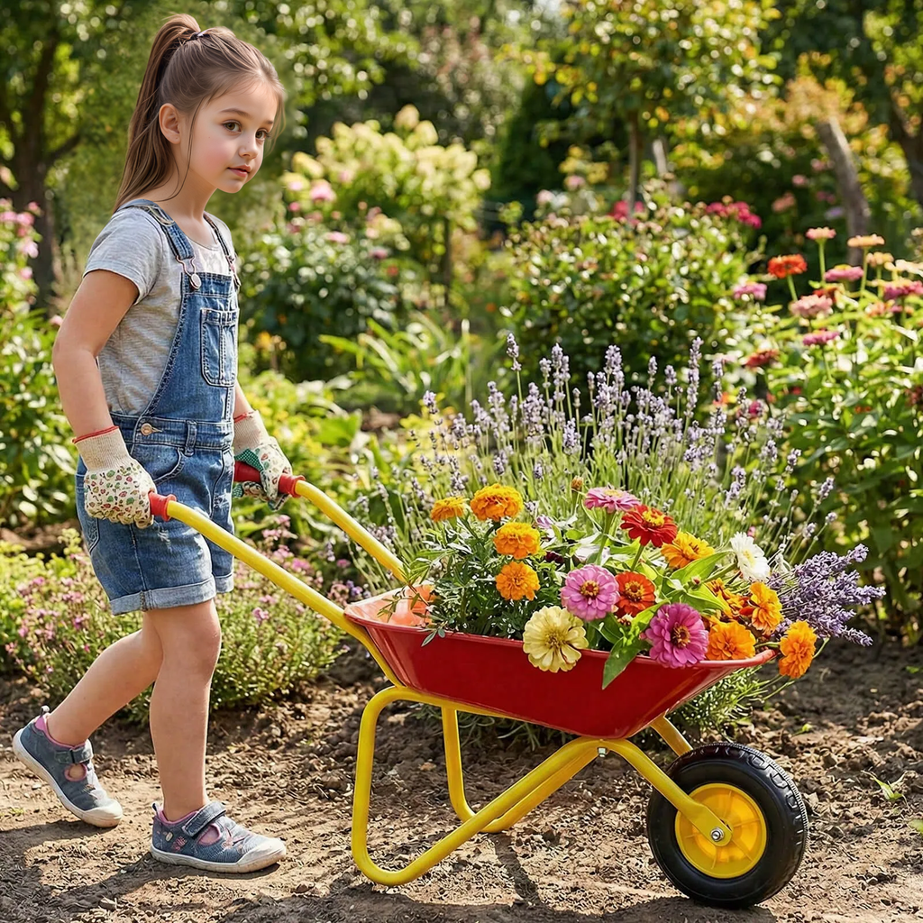 Children Garden Cart For Outdoor And Indoor Use