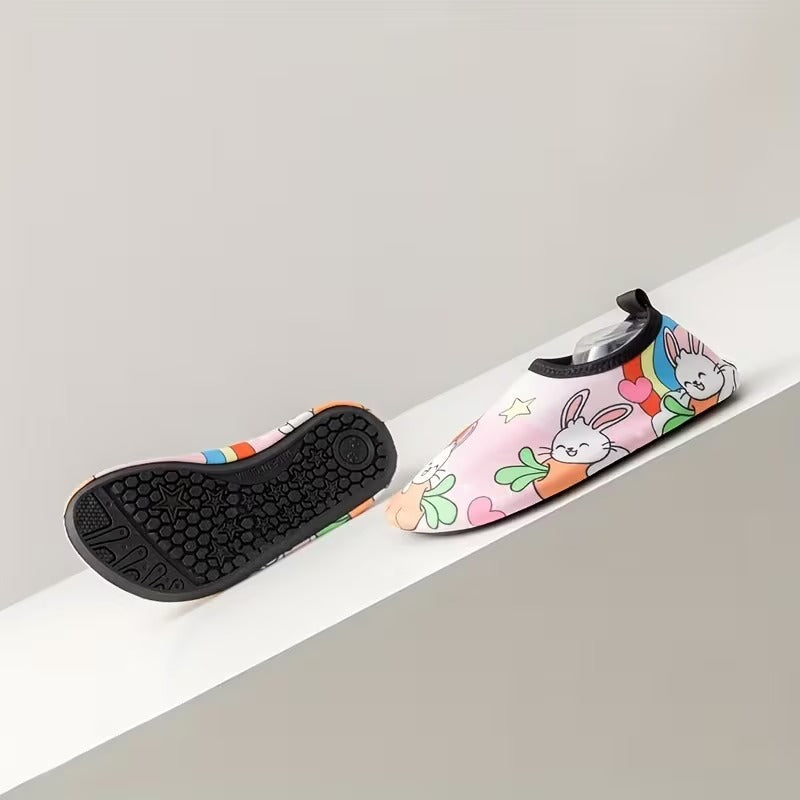 Kids Non Slip Cartoon Water Shoes For Beach Activities