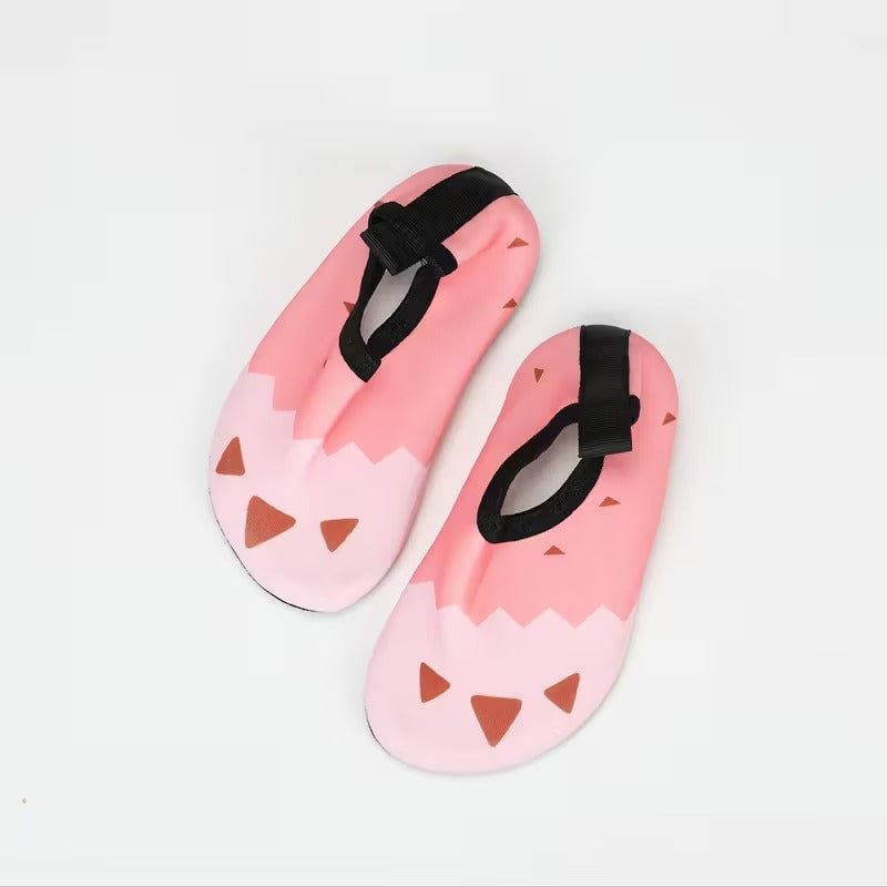 Kids Non Slip Cartoon Water Shoes For Beach Activities