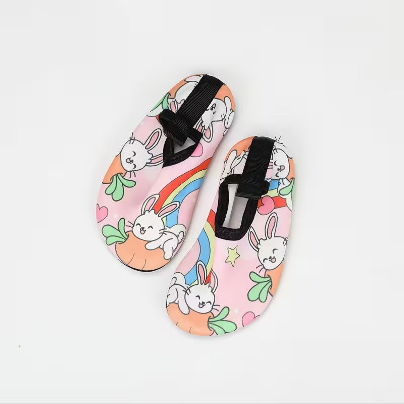 Kids Non Slip Cartoon Water Shoes For Beach Activities