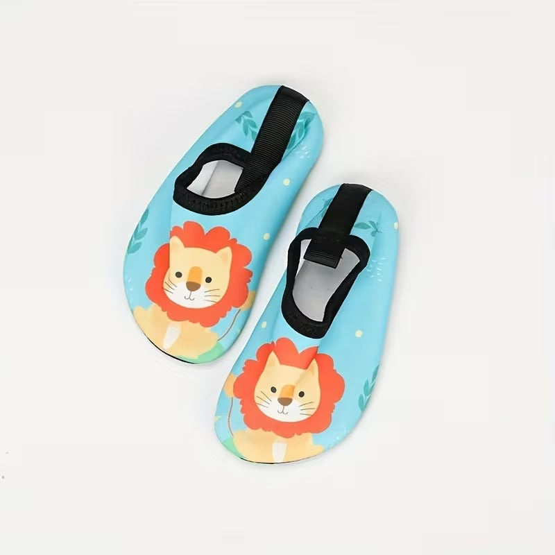 Kids Non Slip Cartoon Water Shoes For Beach Activities