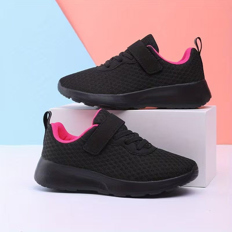Girls Casual Athletic Mesh Running Shoes With EVA Sole