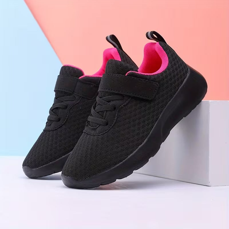 Girls Casual Athletic Mesh Running Shoes With EVA Sole