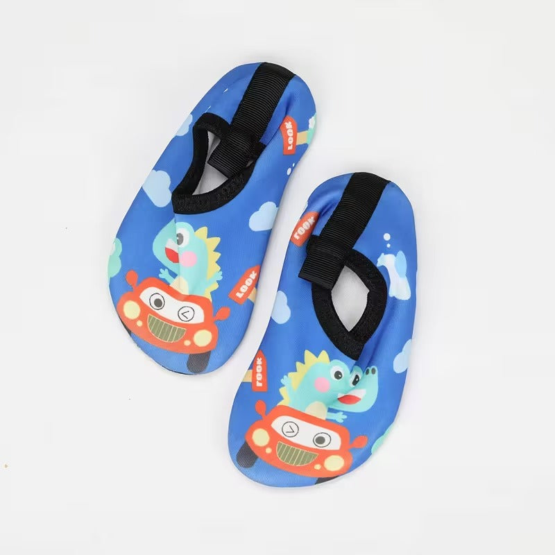 Kids Non Slip Cartoon Water Shoes For Beach Activities