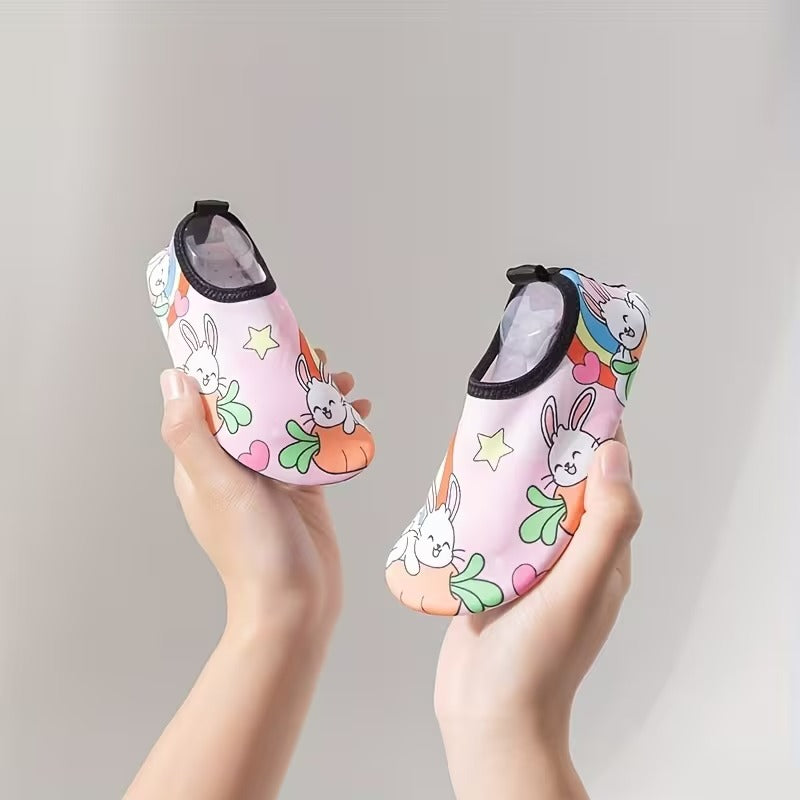 Kids Non Slip Cartoon Water Shoes For Beach Activities