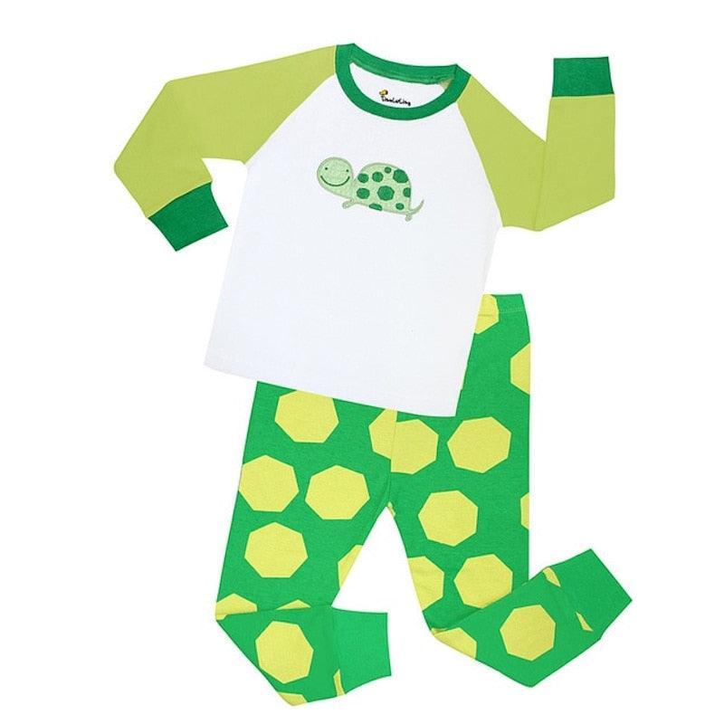 Turtle Printed Pajama Set