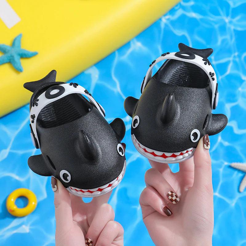 Shark Themed Kids Sandals Playful Comfort For Every Summer Adventure