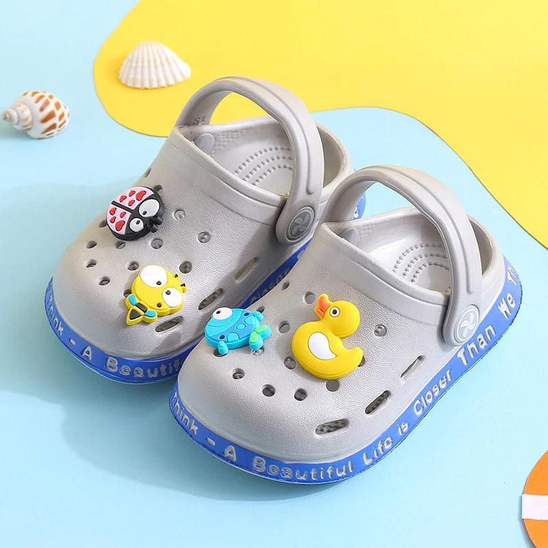 Kids Animal Design Sandals Fun Safe And Comfortable