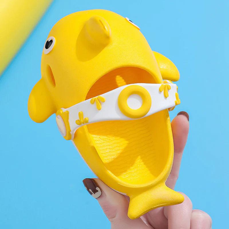 Shark Themed Kids Sandals Playful Comfort For Every Summer Adventure
