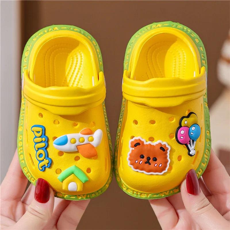 Kids Animal Design Sandals Fun Safe And Comfortable