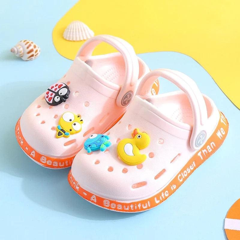 Kids Animal Design Sandals Fun Safe And Comfortable