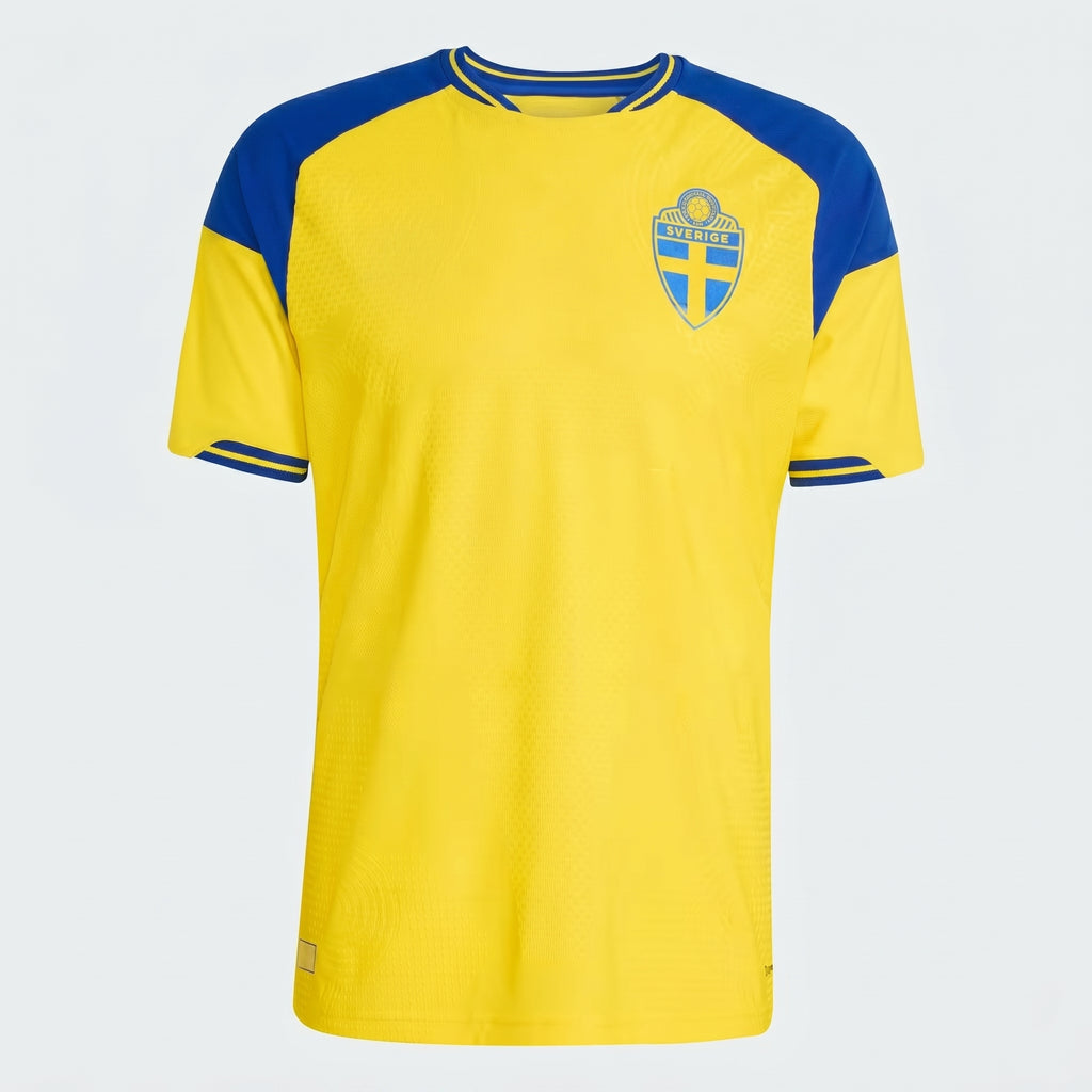 Sweden FIFA 2026 Home Authentic Kids Jersey
