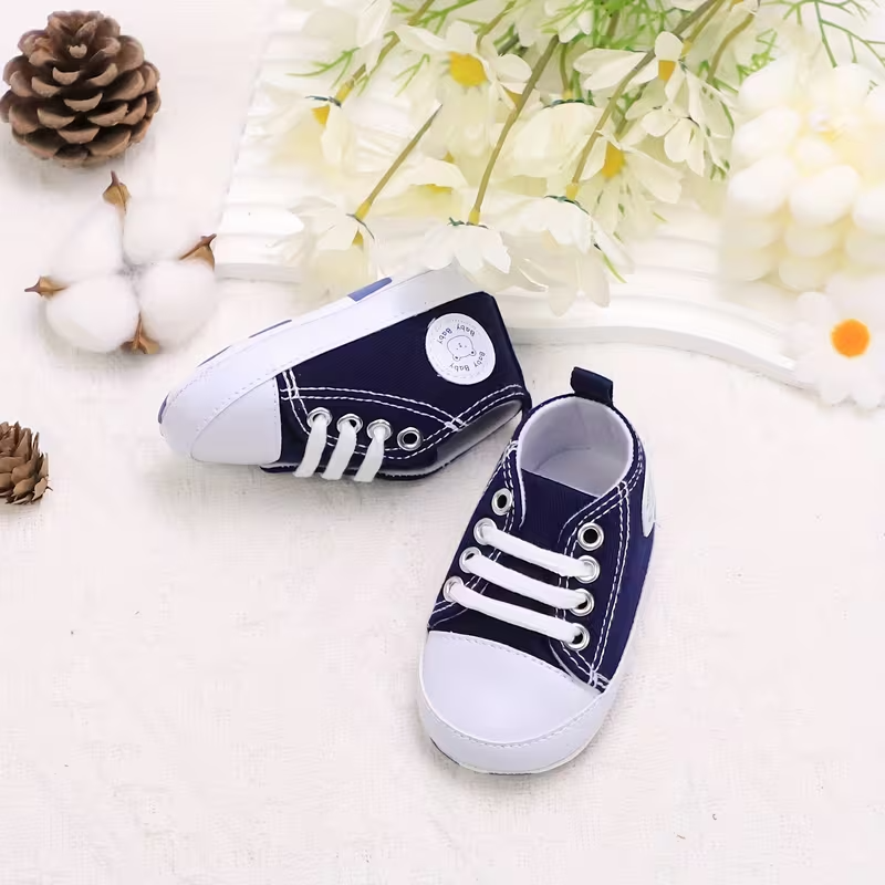 Baby Boys Lightweight Lace Up Sneakers