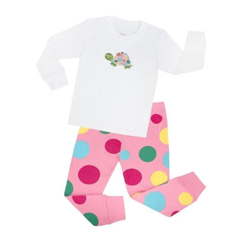 Turtle Print Pajama Set