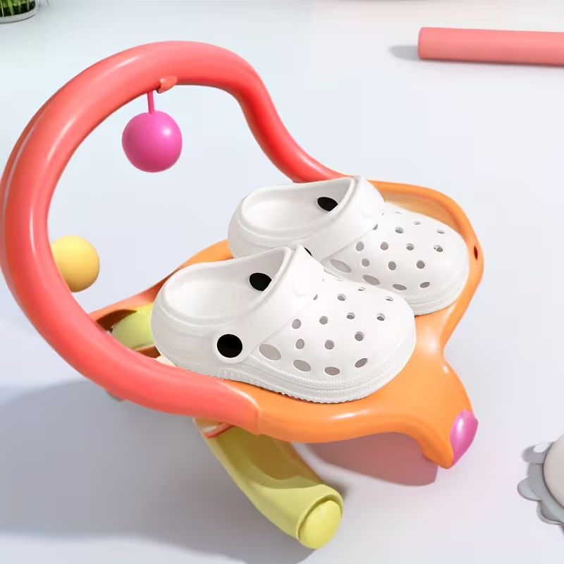 Kids Stylish Slippers With Adjustable Straps