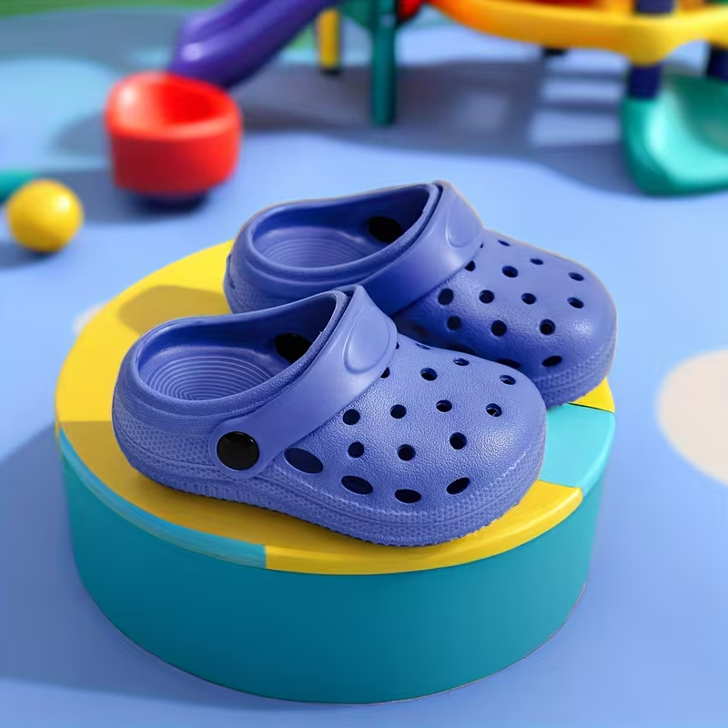 Kids Stylish Slippers With Adjustable Straps