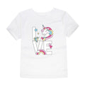 Unicorn Lettering Graphic T-Shirt